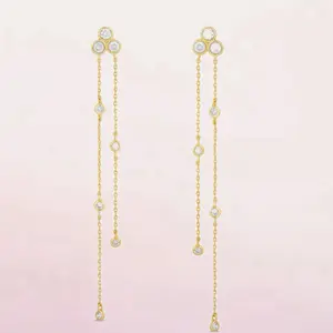 Chain earrings