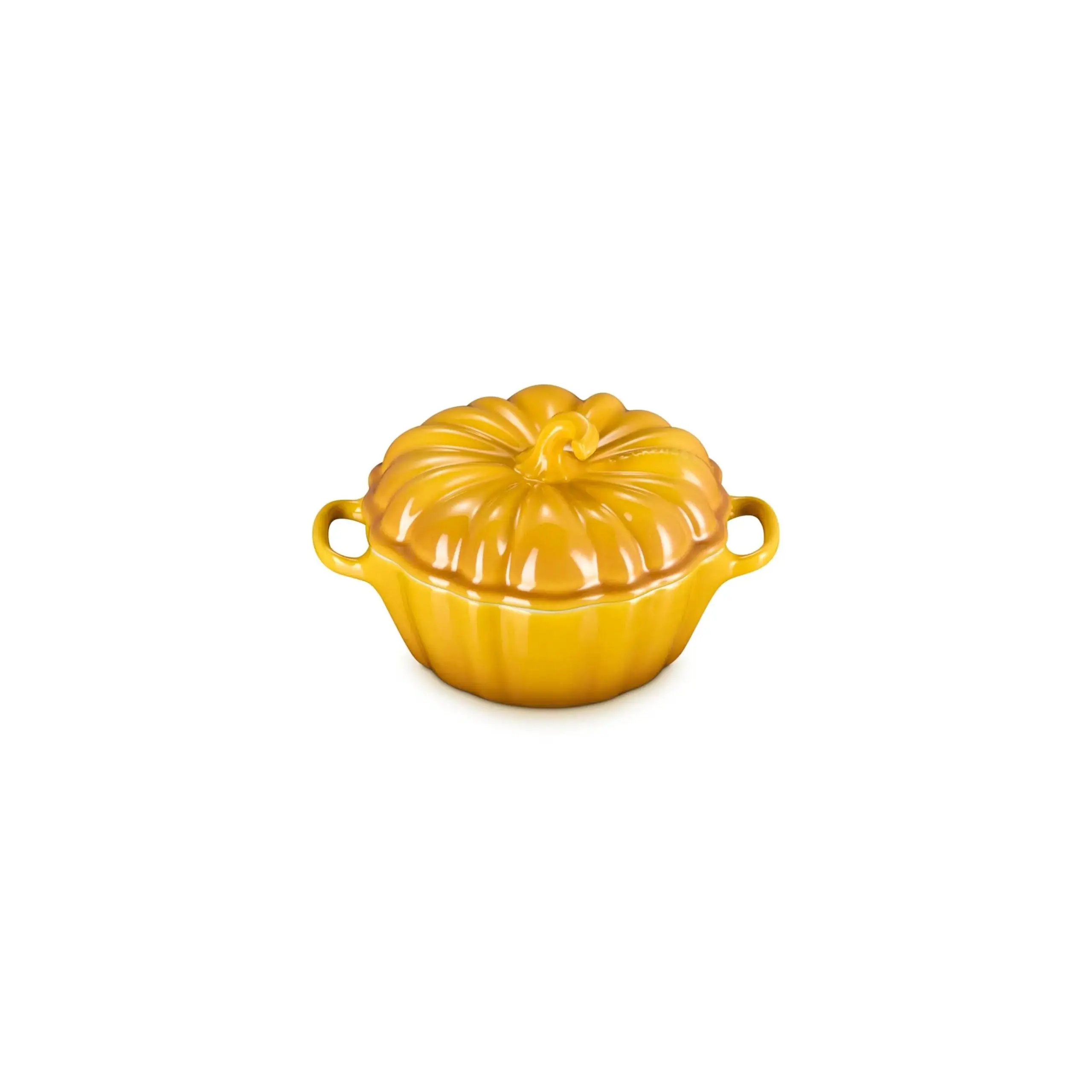 Le Creuset Stoneware Figural Pumpkin Petite Cocotte, 12 oz.