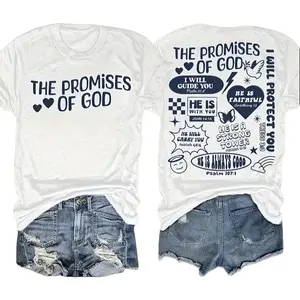 The Promises of God Christian Cotton Tee