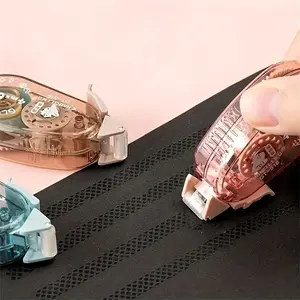 2pcs 0.23 Inch X 157 Inch Scrapbook Glue Tape Roller, Double-Sided Adhesive Runner for Journaling, Acid-Free Craft Tape for Photos & Card Making, Scrapbook Materials