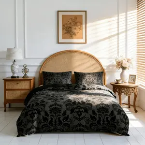 Baroque Print Bedding Set, Soft Bedding Sets, Ultra Soft and Well-Designed, Easy to Clean, Multiple Sizes Available, Perfect for Cozy Nights