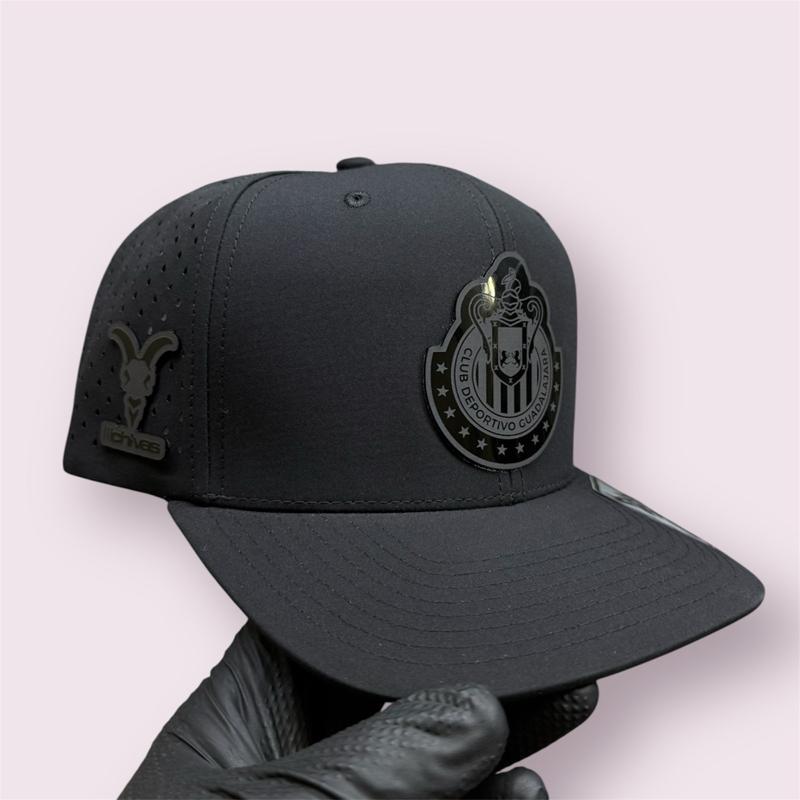 Chivas De Guadalajara Unisex All-Black Snapback Baseball Hat