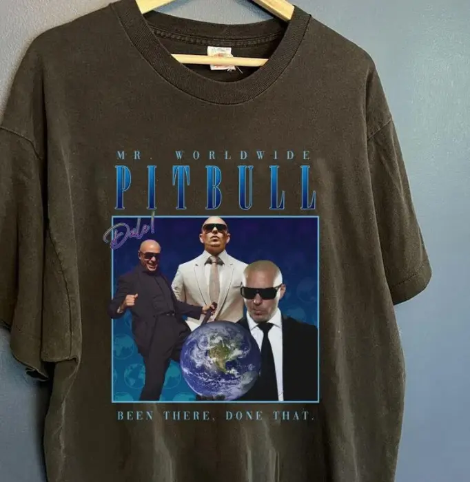 mr. worldwide vintage Aesthetic Inpsired Tee
