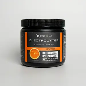 Orange Electrolyte Tub, 30 Servings