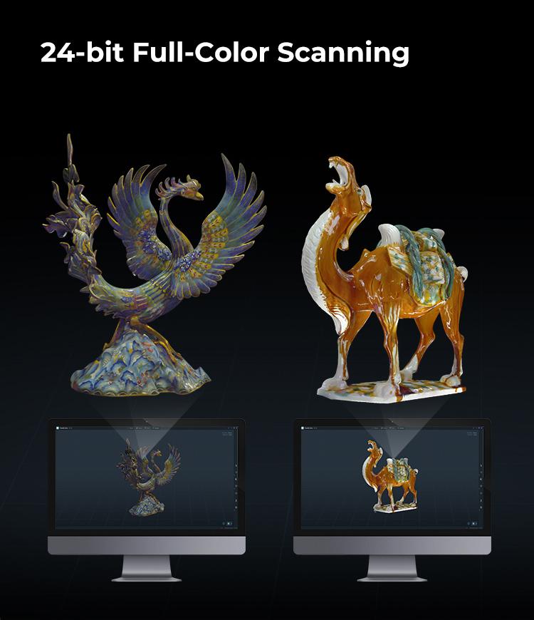 Creality RaptorX: Wireless Hybrid Blue Laser & NIR Scanner