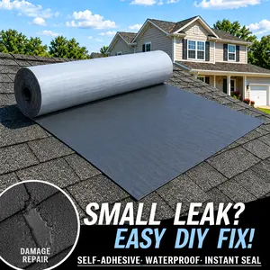 Megaseal PRO Mega-Wide Strong Sealing Tape, 19.6IN x 32.8FT, Heavy-Duty Self-Adhesive Sealant, Waterproof & UV-Resistant, Anti Leak for Roof Repair, Flat Roofs, Metal Surfaces Bonding