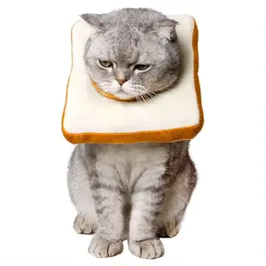 Adjustable Elizabethan Collar for Cats Post-Surgery Recovery, Prevents Licking, Durable and Comfortable, Suitable for Small and Large Cats