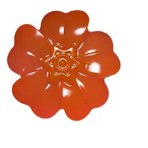 Flower with star resin decor