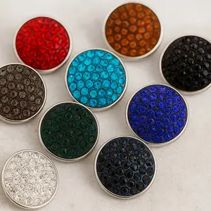 Snap Jewelry Candy Sugar Ginger Charm 18MM Interchangeable Button Fits Women's Customizable Bracelets, Necklaces, Keychains, Rings