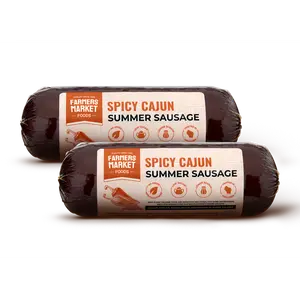 Spicy Cajun Summer Sausage 2-Pack