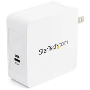 Startech WCH1C USB-C Wall Charger - Portable Charging Port for Mobile Devices, Electronic Gadget Power Adapter with Cable Compatibility