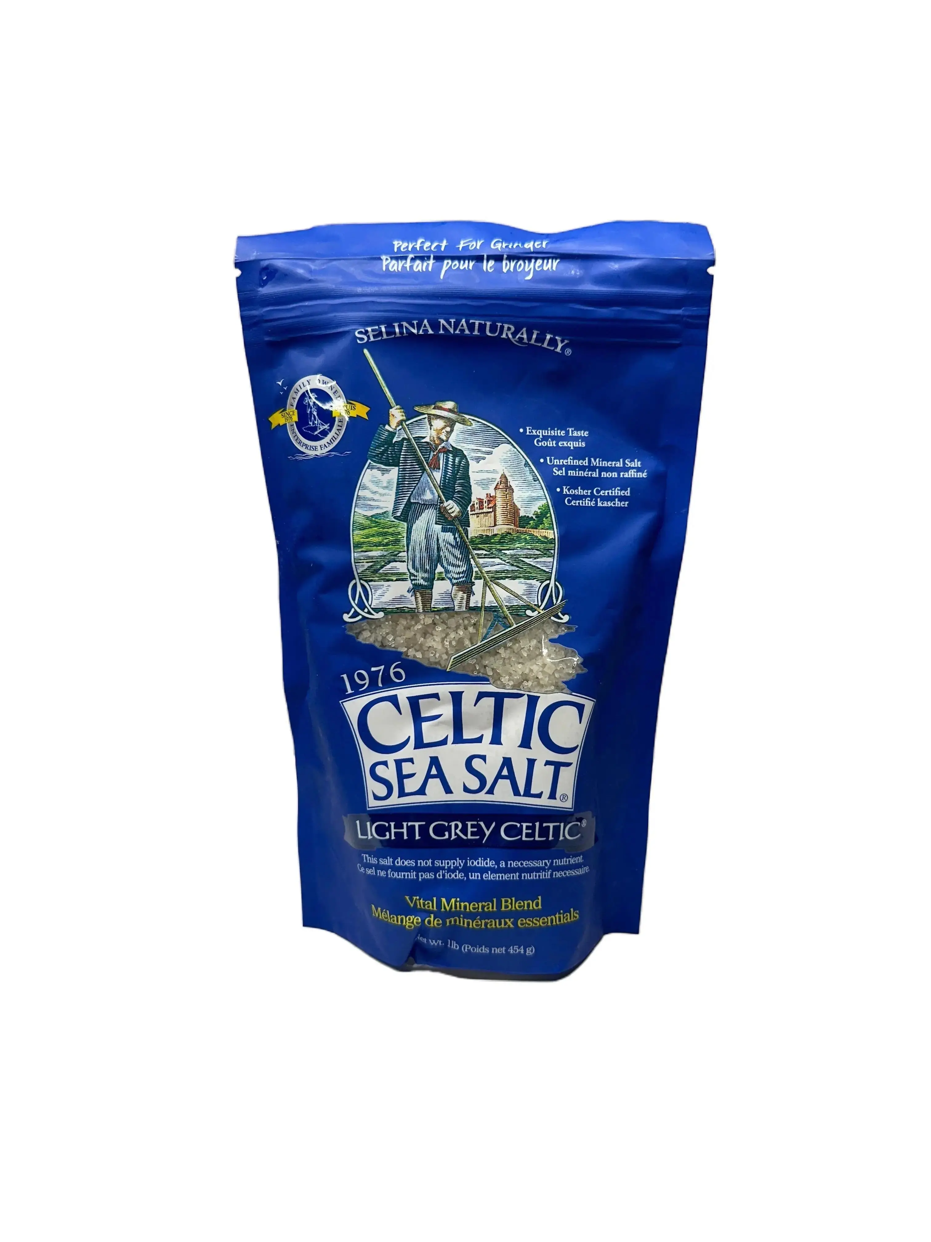 Selina Naturally Celtic Sea Salt ~ Vital Mineral Blend ~ Organic ~ Natural Selina Naturally Celtic Sea Salt ~ Vital Mineral Blend ~ Organic ~ Natural