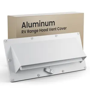 TikTokShopfalldealsforyou RV Aluminum Vent Hood Cover - Weatherproof Camper Stove Exhaust Replacement, Adjustable Fit for Motorhomes & Travel Trailers | RV Accessories