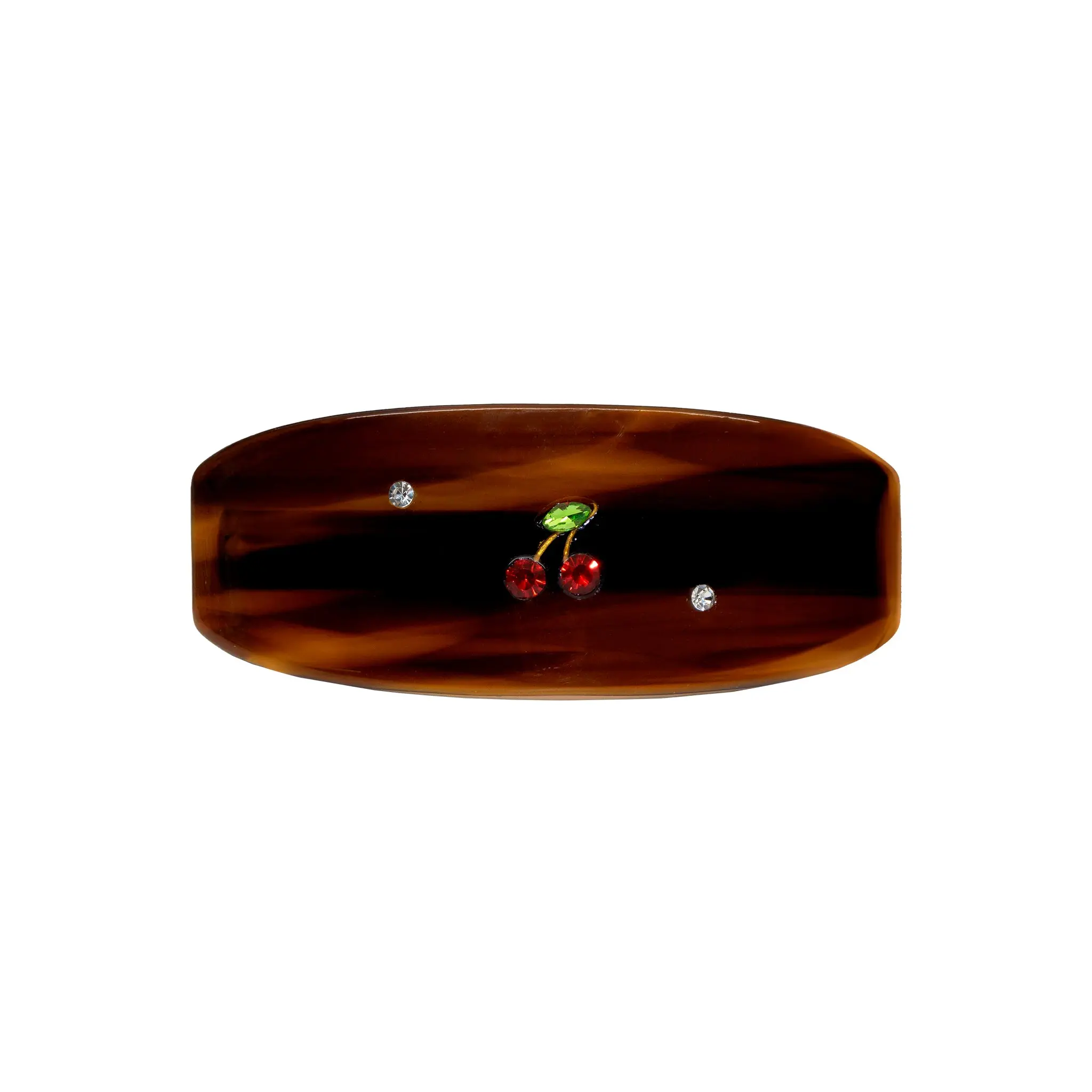 Emi Jay Ponytail Barrette Hair Clip in Tortoise Cherry
