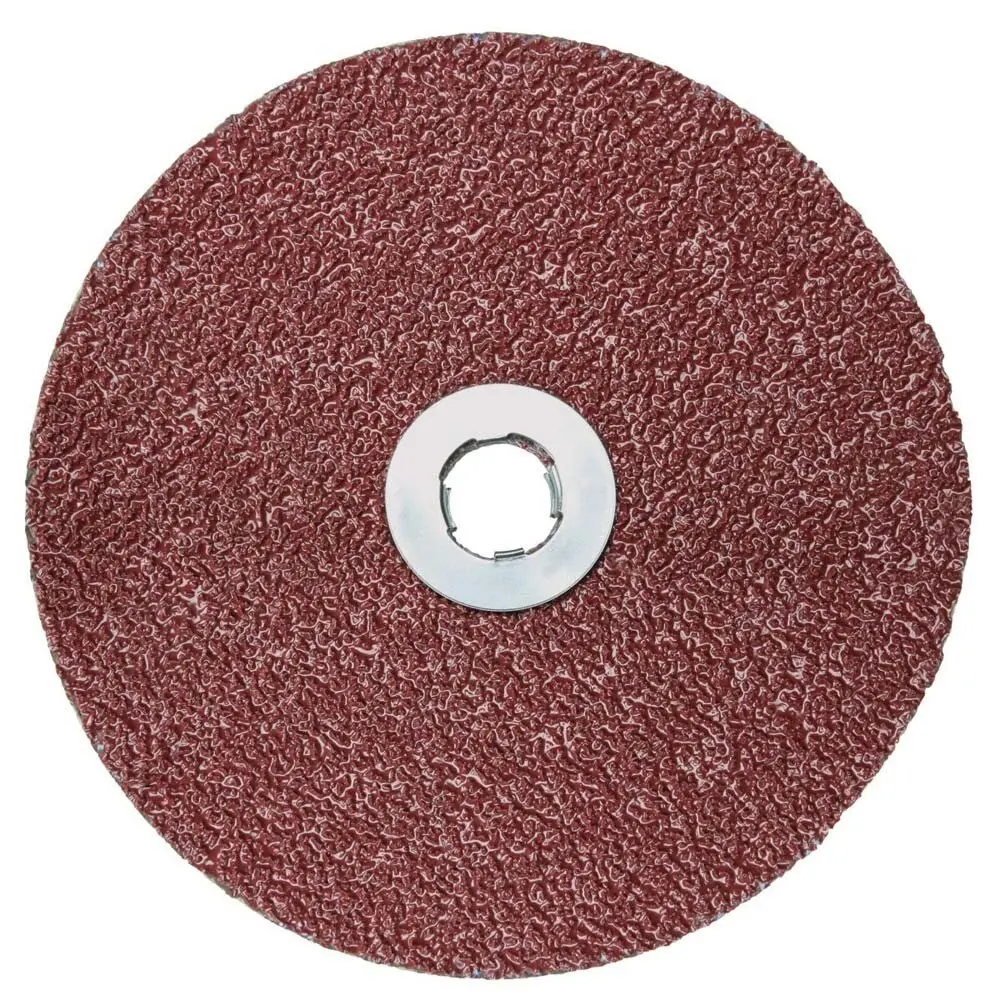 3M Cubitron II 982C GL Quick Change Fibre Disc (3m 7010362306) - 7-in diameter, 80+ grade, precision-shaped ceramic grain, fast cut, no extra tools needed, 25 discs pack, long-lasting for metalworkers