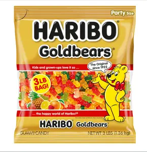 HARIBO Goldbears, Gummi Candy, 3 lb Bag, Assorted Flavors