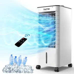 TAZTIR 3 in 1 Portable Air Conditioners, Evaporative Air Cooler , Portable AC large-capacity water tank & 3 Speeds, Personal Air Cooler with Remote, Fast Cooling Windowless Air Conditioner for Room