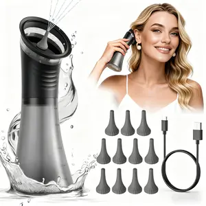 Professional Electric Ear Cleaner, Ear Cleaning Tool, Advanced Earwax Removal Device with Smart LED Display, 3-Pressure Modes, IPX7 waterproof, 11-Tip Flushing Kit for Safe Family Use, Family Gift Idea, Earwax Remover, Ear Irrigation Kit