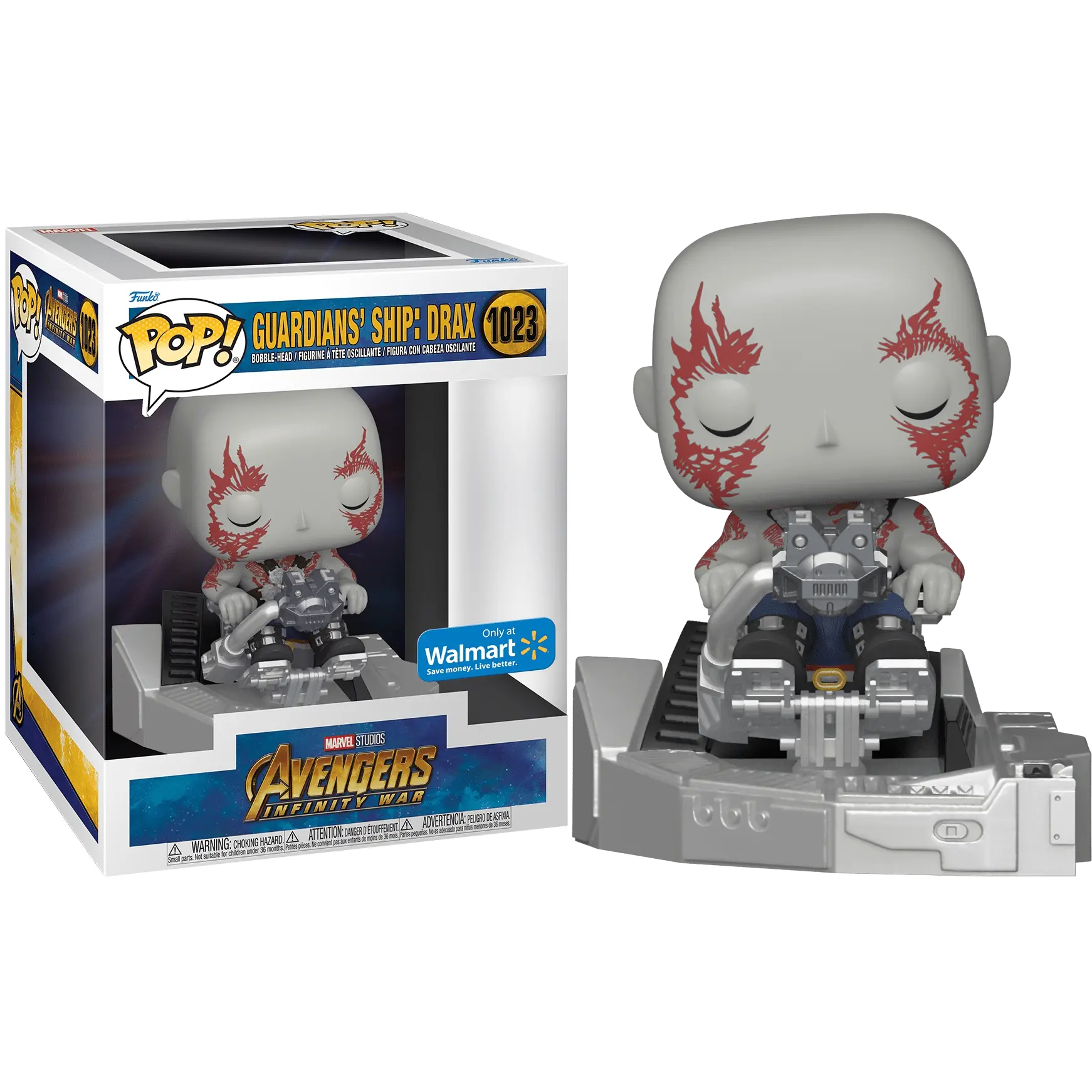 Funko POP! Marvel Deluxe Avengers Infinity War Guardians' Ship: Drax #1023 Exclusive