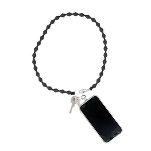 INA SEIFART ZICKZACK BEADED PHONE NECKLACE AND ADAPTER