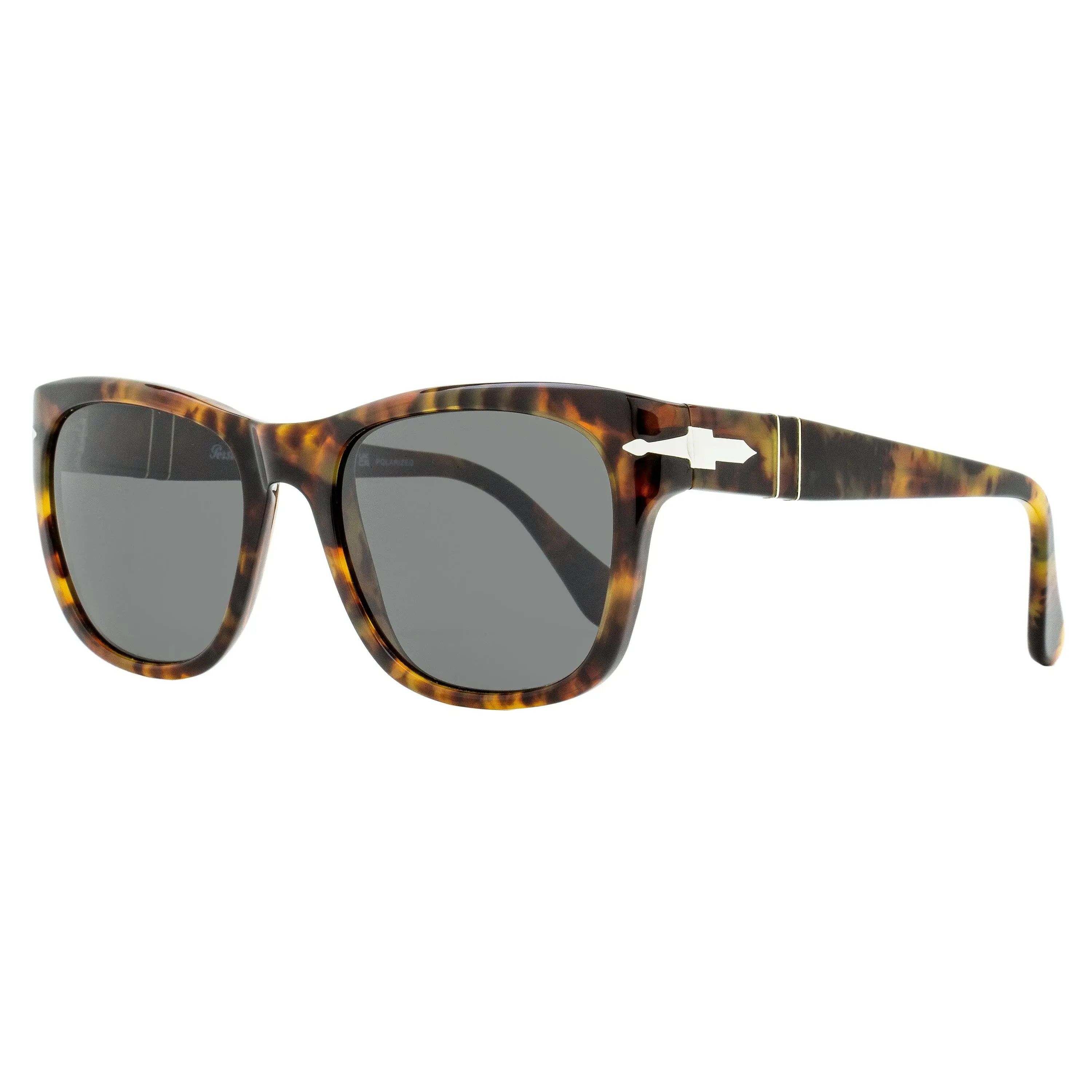 Persol Large Square Sunglasses - PO3313S 108/48 Caffe, 55mm, Square Shape, Unisex Wear, UV Protected, Fashionable, High Performance Optics, Meflecto Flexible Temple System, Luxury Sunglasses, Hand Made In Italy, Persol Sunglasses