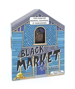 Gatwick Games Black Market Auction House - A Game of Bidding, Bluffing & Bargaining, Adult and Strategy Games for Game Night and Family Night