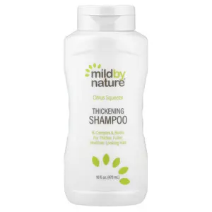 Mild By Nature Thickening Shampoo, B-Complex + Biotin, Citrus Squeeze, 16 fl oz (473 ml)