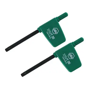 Wiha Tools 37008 TORX® Flag Handle Screwdriver, T8 x 35 mm, 2 Pk.