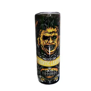 Texas Chainsaw Massacre LeatherFace 20oz Sublimation Tumbler