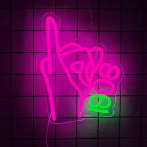 Neon LED Wall Sign USB Powered Easy Hanging Bedroom Decor Birthday Party Christmas Gift for Women