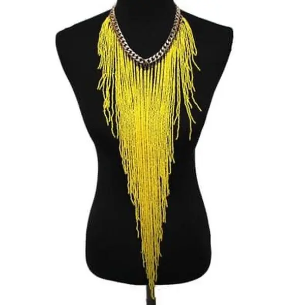 African Beads Collard Neck Chocker Necklace