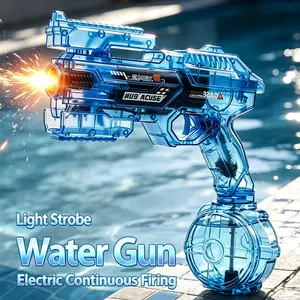 Electric Space Energy Ring Water Play Toy with Burst Deformation & Light Effects, Summer vibes,Automatic Continuous Spray, Large Capacity, Great for Beach Trips & Pool Parties,Summervibes