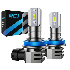 RCJ H11/H9/H8/9005/HB3/9006/HB4/H7 White LED Headlight Kit High/Low Beam Bulbs Super Bright 6000K 30000LM