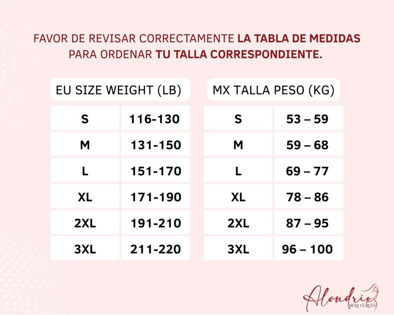 T. FULL BODY COMPLETO paquete de 3 con doble compresión en el vientre seamless BODY’s postpartum