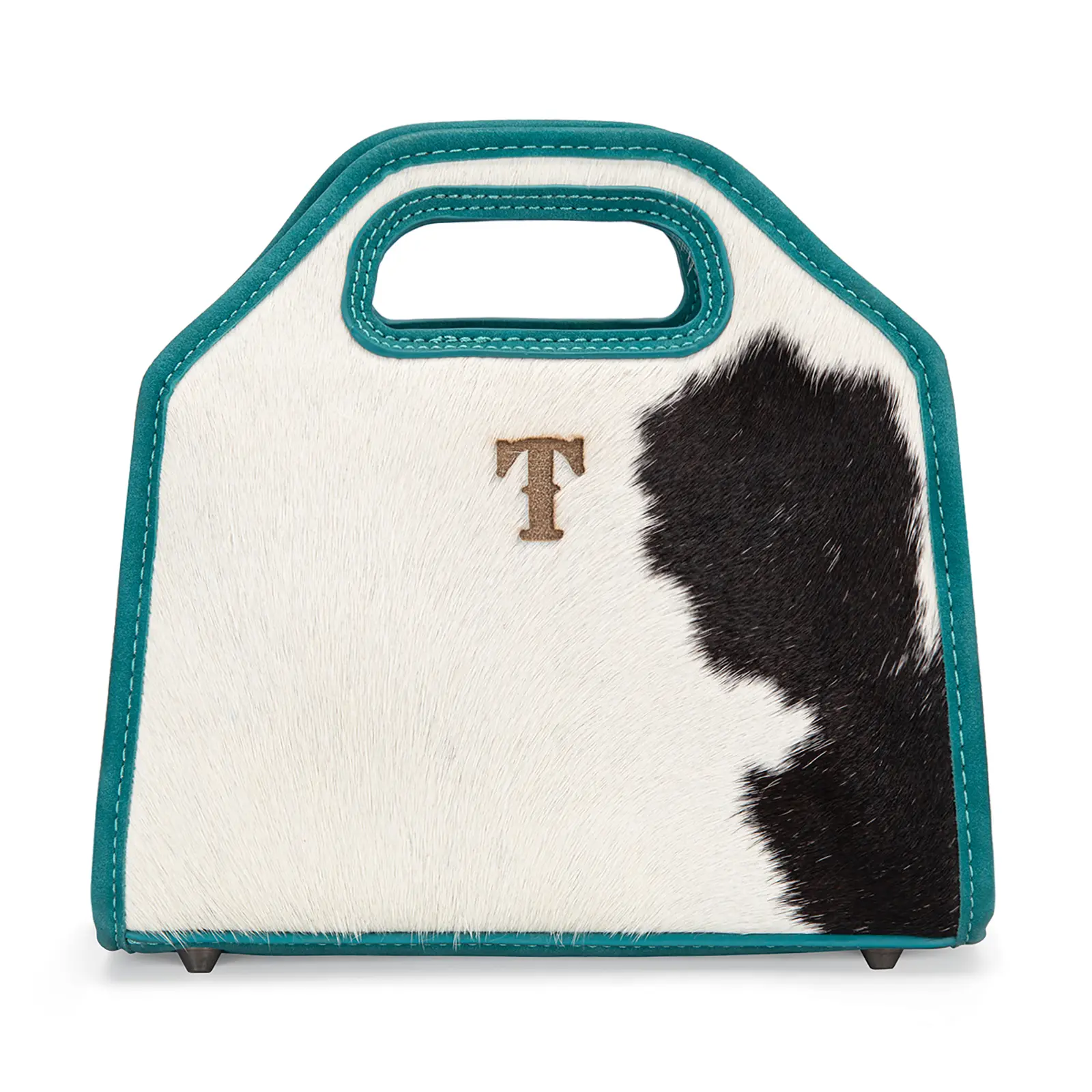 Trinity Ranch Western Genuine Hair-On Cowhide Satchel Crossbody Purse for Women with Adjustable Strap