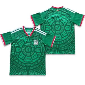 2026 Mexico Jersey for Fans - Green Soccer Shirt with Team Logo and Distinctive Design