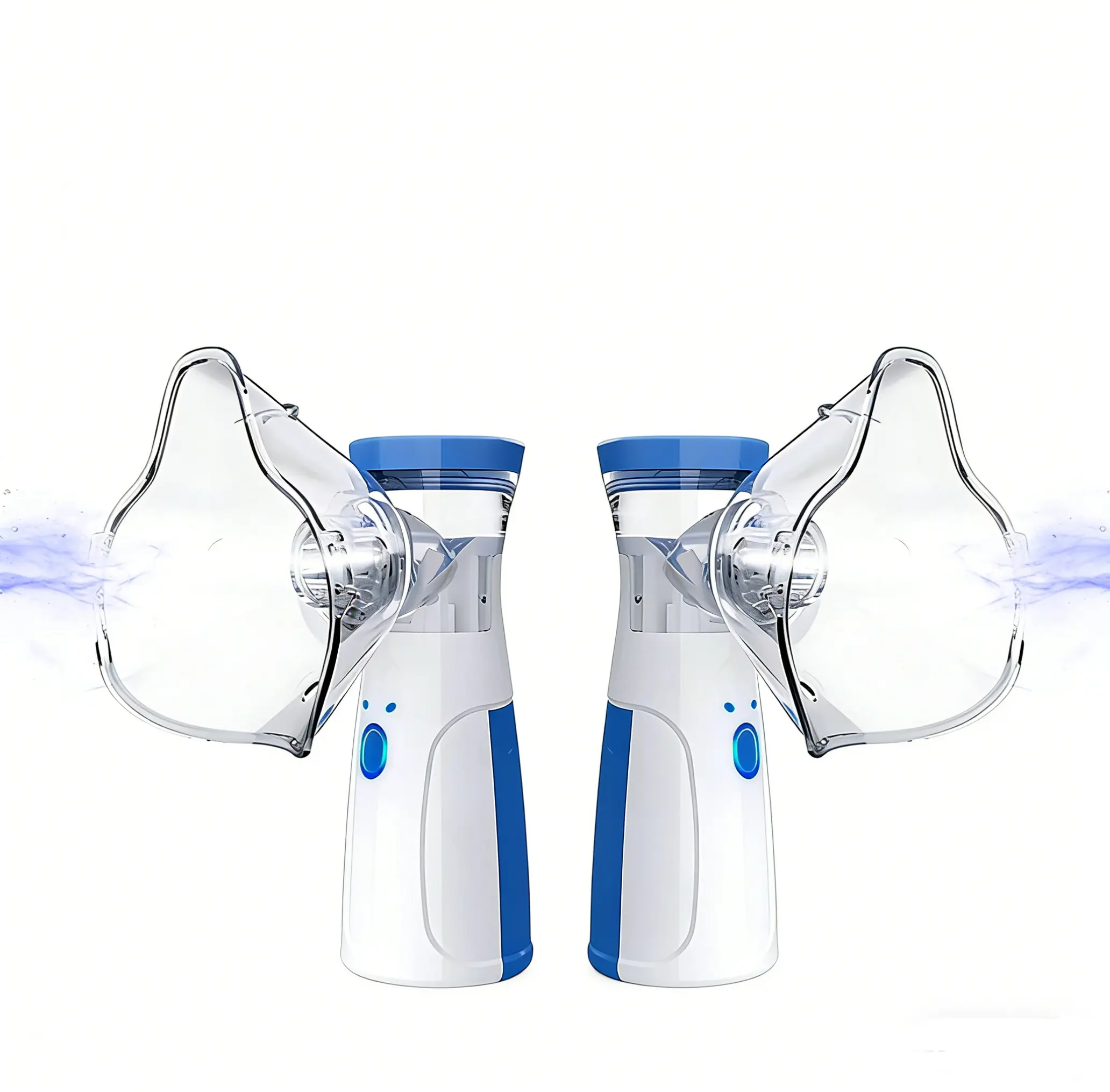 2PCS USB Portable Nebulizer  ,Handheld Mesh Nebulizer, Rechargeable Ultrasonic Nebulizer for Travel Home Use,dorm essentials,home essentialsachine