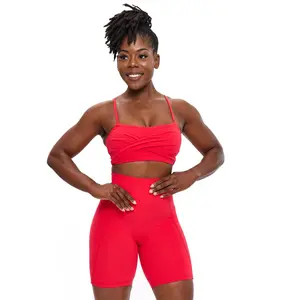 Rosa Pocket Short 7" - Salsa Red