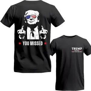 You Missed Fucck Your Feeling Tshirt, Funny 2 Sides Cotton Unisex Tee, Full Sides, Full Color, For Men, For Women