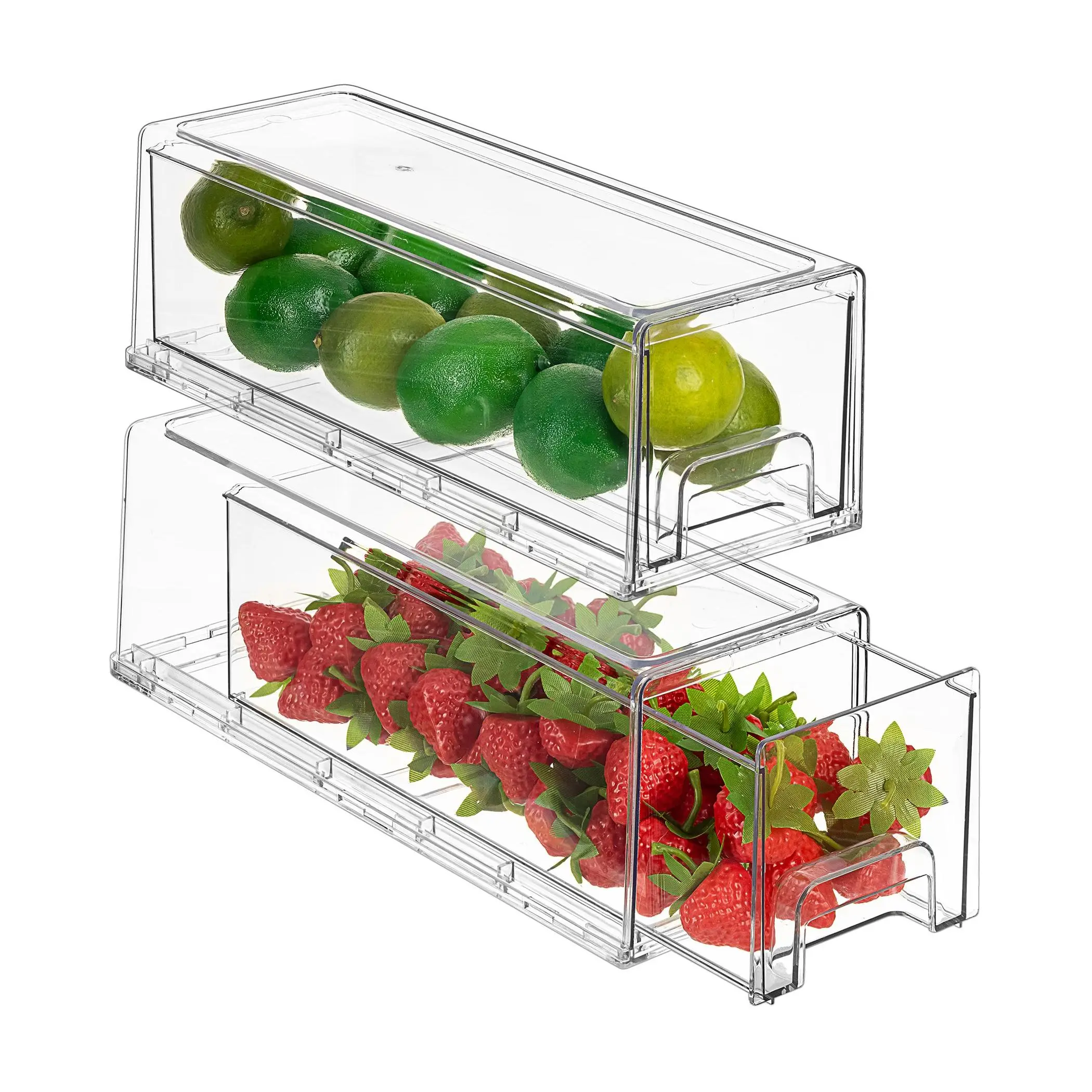Sorbus Clear Small Stackable Pull Out Drawers Sorbus Clear Small Stackable Pull Out Drawers