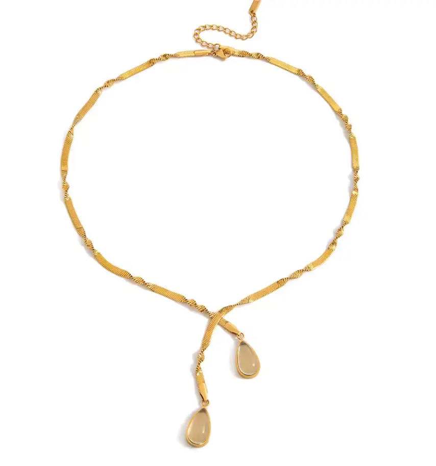 Teardrop Pendant Necklace Teardrop Pendant Necklace
