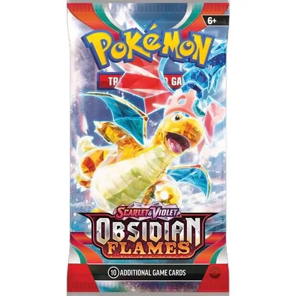 Pokemon TCG Obsidian Flames Booster Pack - TikTok Shop Pokemon TCG Obsidian Flames Booster Pack - TikTok Shop