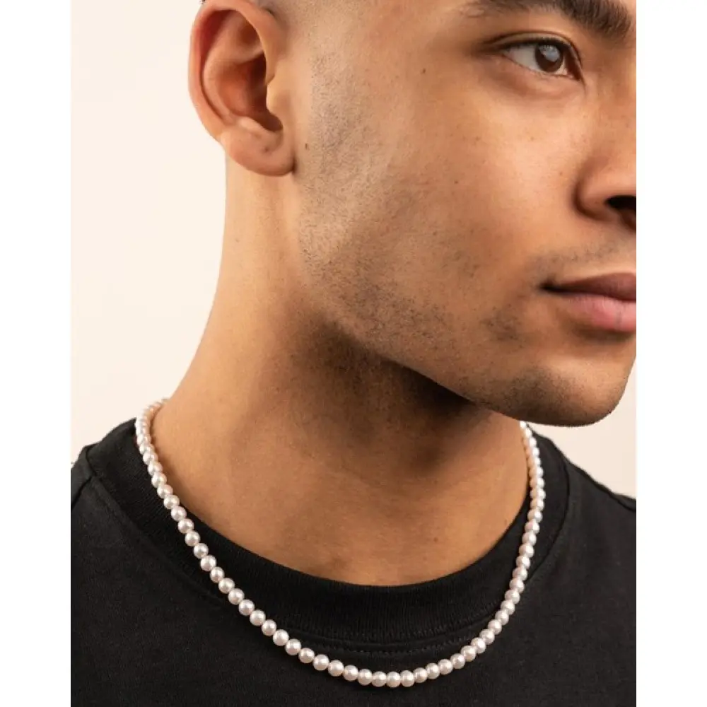 Classic Single Strand Freshwater Pearl Choker Necklace