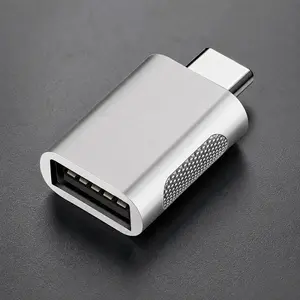 USB C to USB 3.0 Adapter, OTG Converter for Phone Tablet Laptop, Connect Flash Drive Hard Drive Keyboard Mouse, Fast Data Transfer & Charging, Portable Multi-Function Dongle