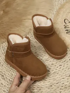 Outdoor Snow Boots Winter Essentials, Textile Upper, Rubber Sole, Above Ankle Below Knee, Casual Style, Fall & Winter, Winter Warm Boots