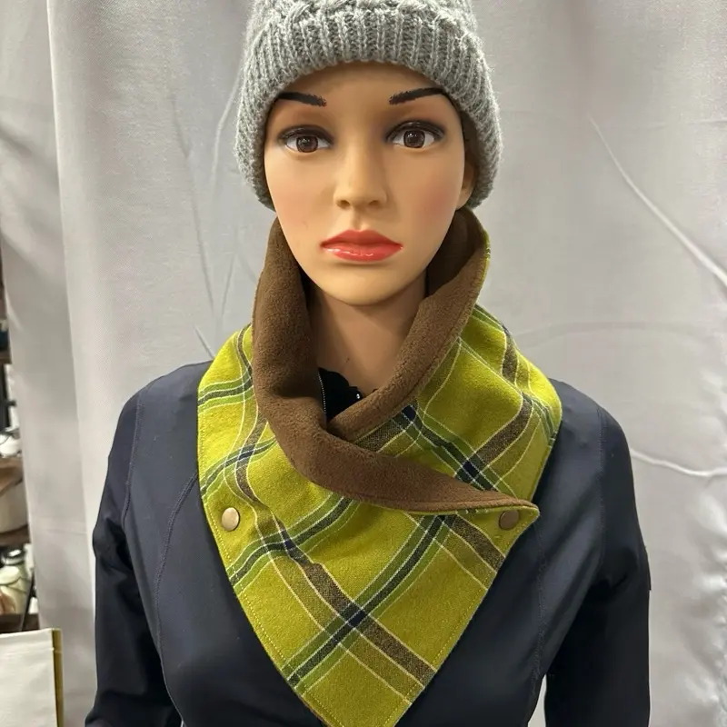 Neck Cowl Pendleton Wool - avocado