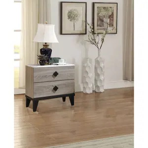 "Transform Your Bedroom with This Stylish Cream Oak Nightstand – Perfect for Small Spaces, Rustic Charm, and Modern Storage Solutions!Ideal for Bedroom, Living Room, and Entryway Use"