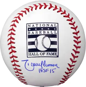 Randy Johnson Arizona Diamondbacks Autographed Hall of Fame Logo Baseball with HOF 15 Inscription - Fanatics Authentic Certified