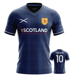 Scotland 3D Football Jersey  WC 2026 Fan Shirt Unisex Soccer Sports Jersey