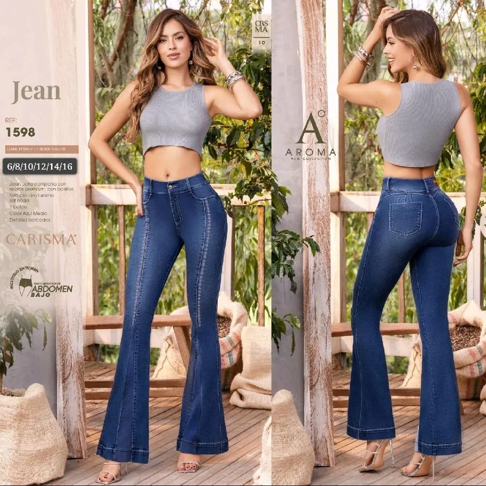 REF: 1598 Jeans Colombiano Carisma.